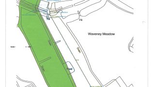 Beccles - Plot with moorings